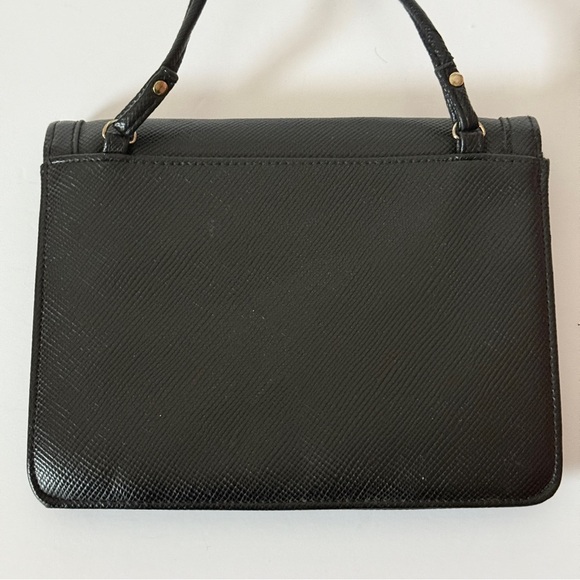 Elegant Black Bow Accent Bag Crossbody - Picture 3 of 11